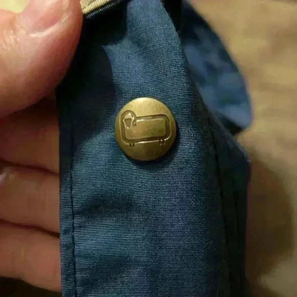 Woolrich Mens Parka Jacket Shell 1527 Hooded Cotton
Lined Navy Blue Small - Picture 11 of 11